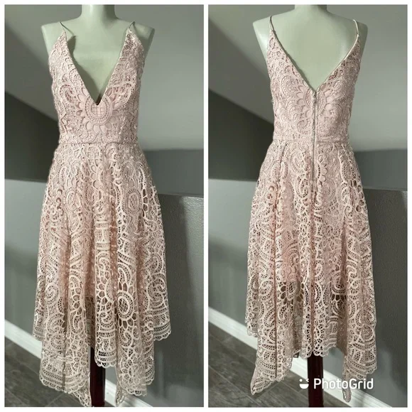 yellow lace maternity dress PinkBlush Mustard Lace Mesh Overlay Maternity Maxi Dress